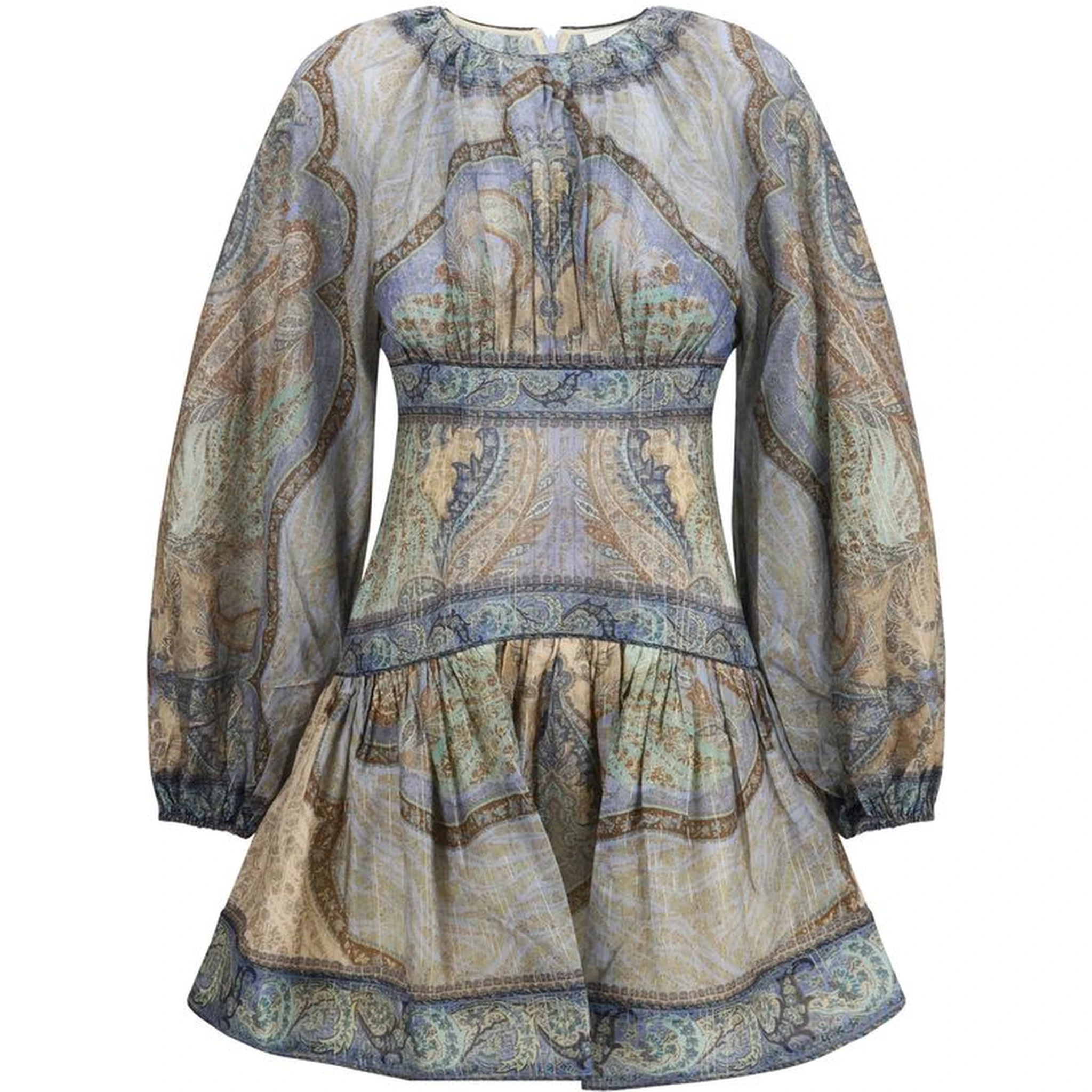 Multicolor Cotton Casual Dress