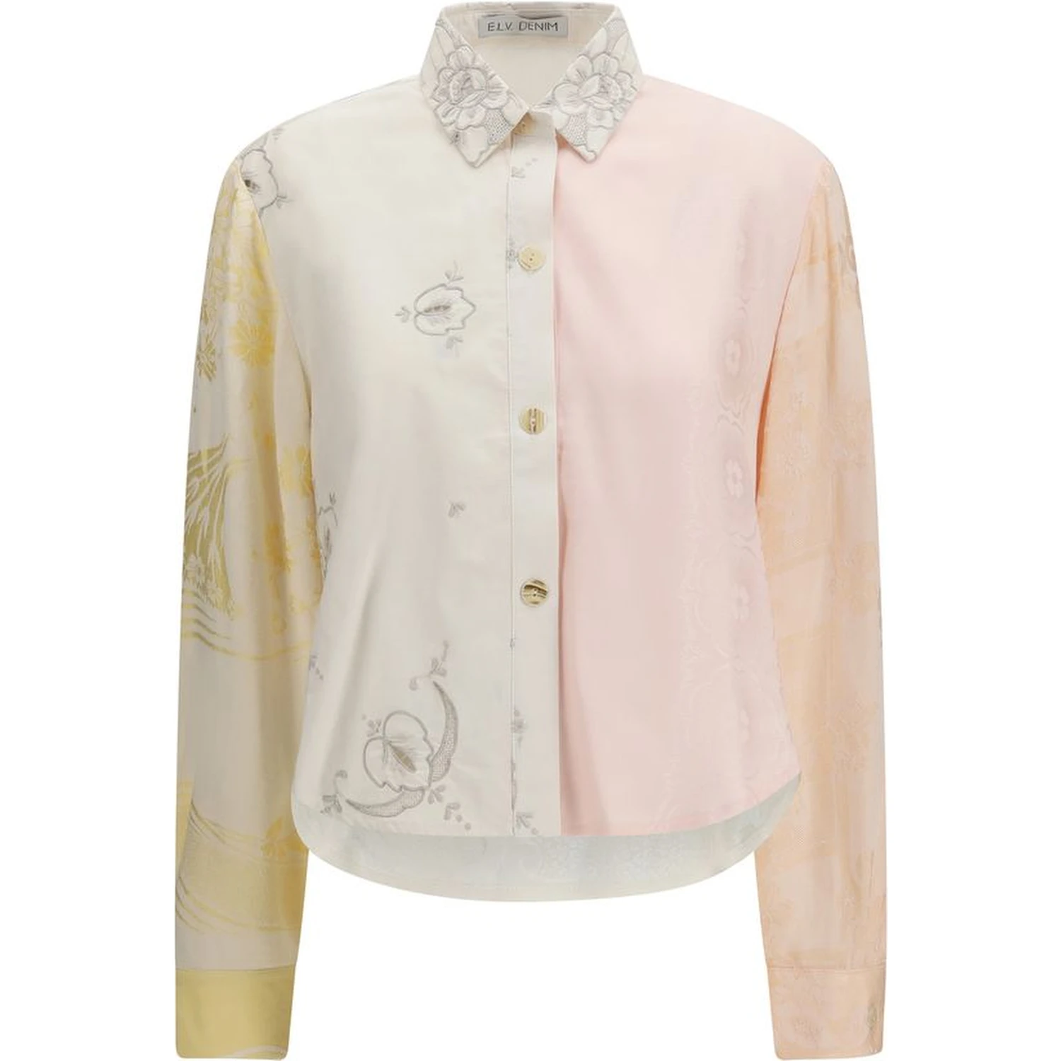 Multicolor Cotton Pattern Shirt