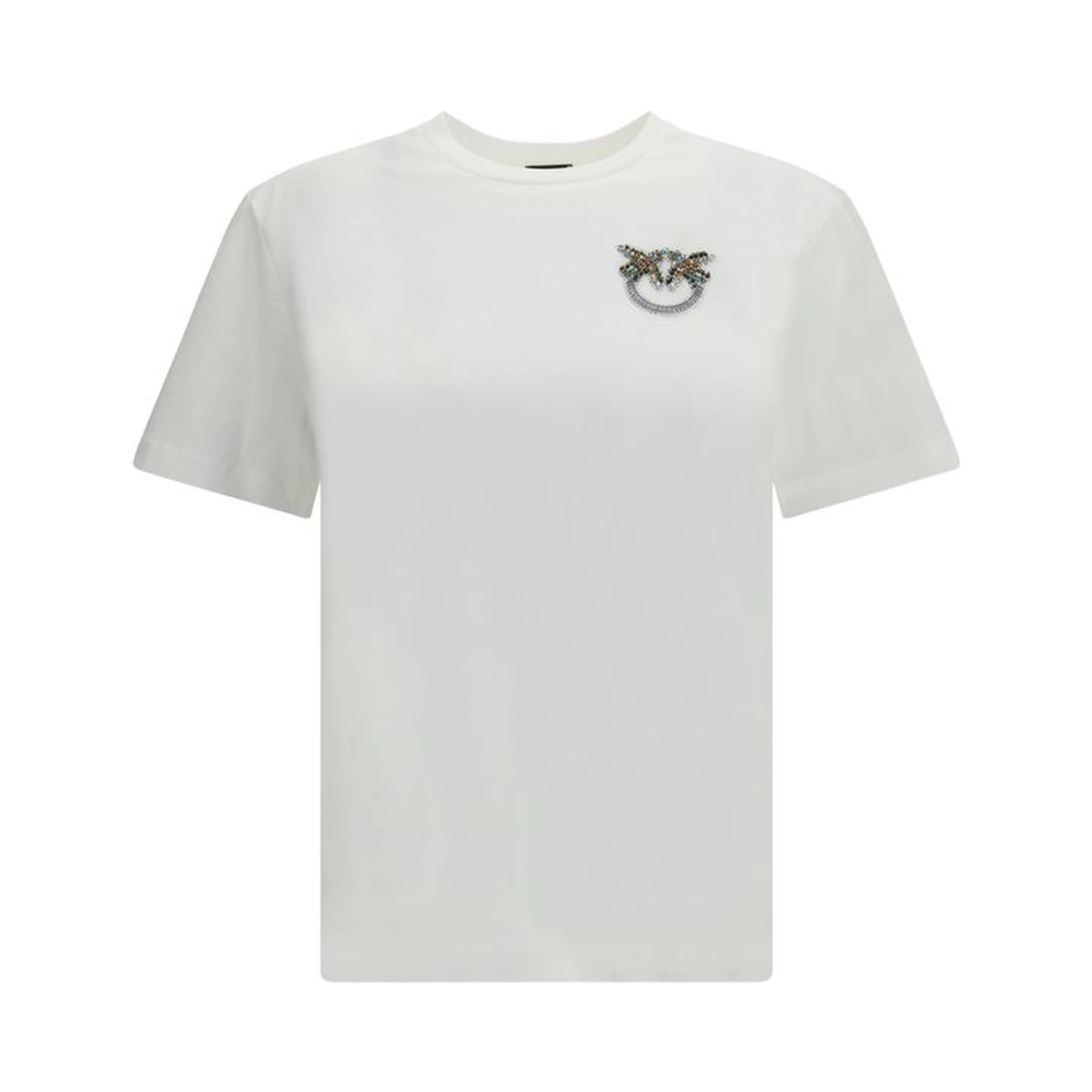 تي شيرت قطني أبيض