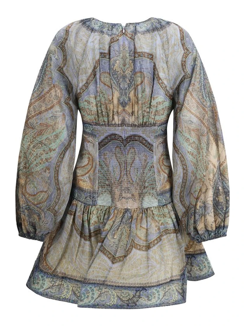 Multicolor Cotton Casual Dress