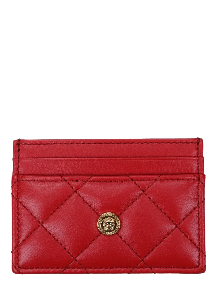 Red Leather Cardholder