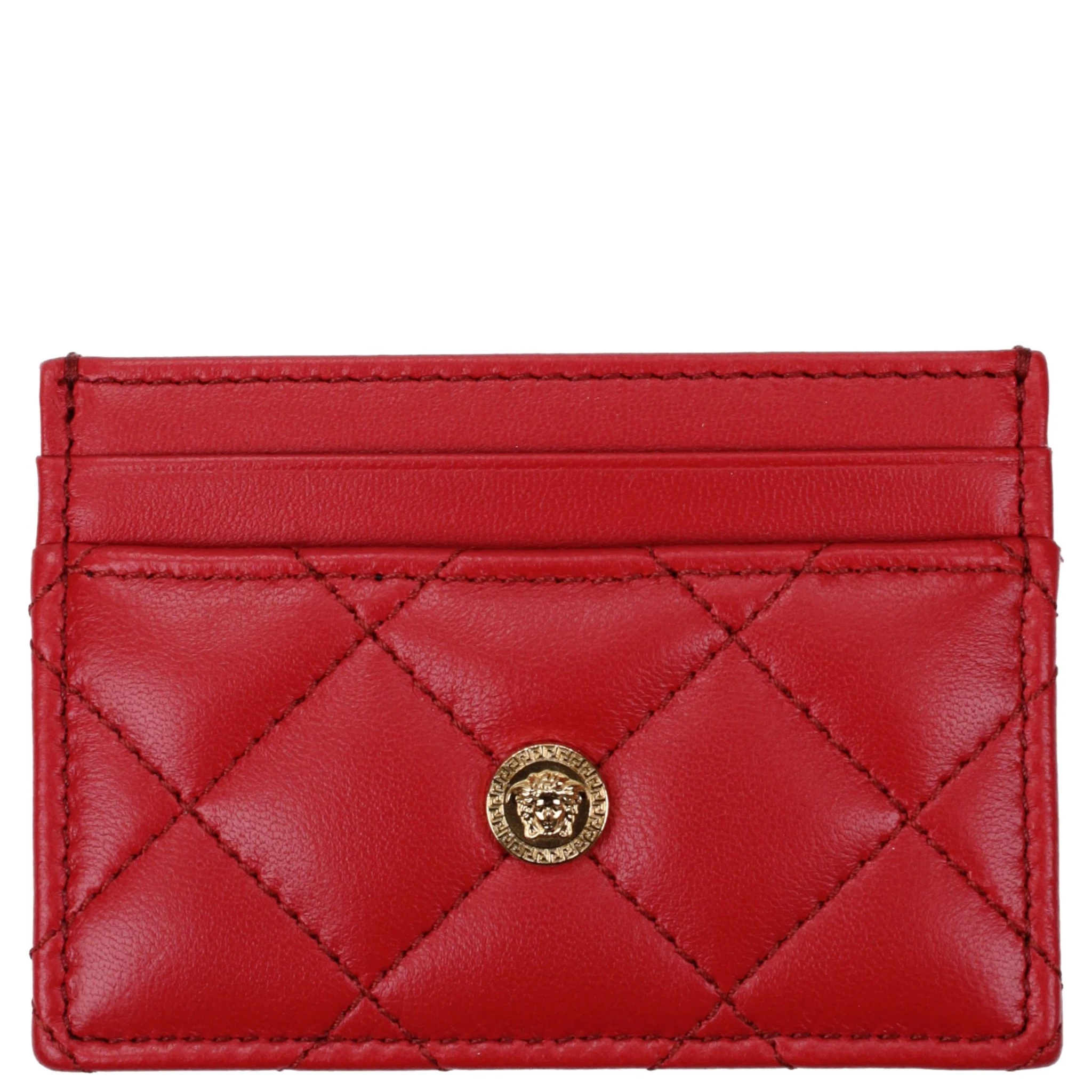 Red Leather Cardholder