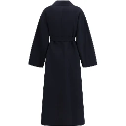 معطف كشمير أسود