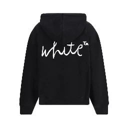 سويت شيرت قطني أسود