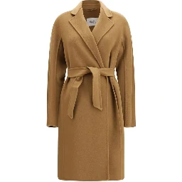 معطف كشمير بنفسجي