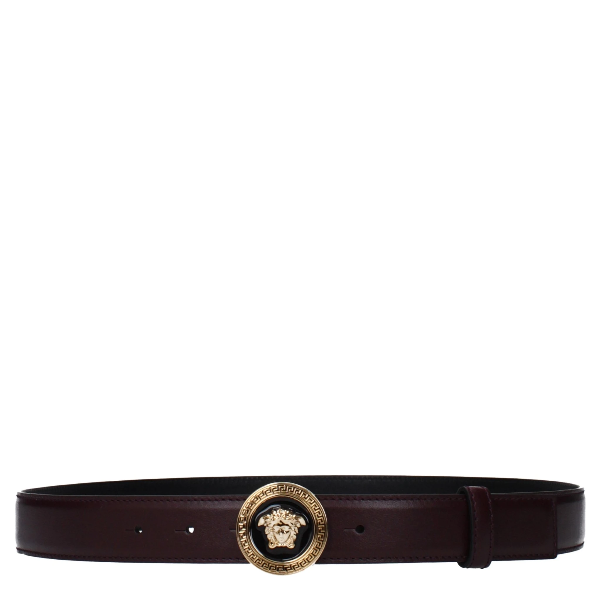 Purple Leather Regular Belt
