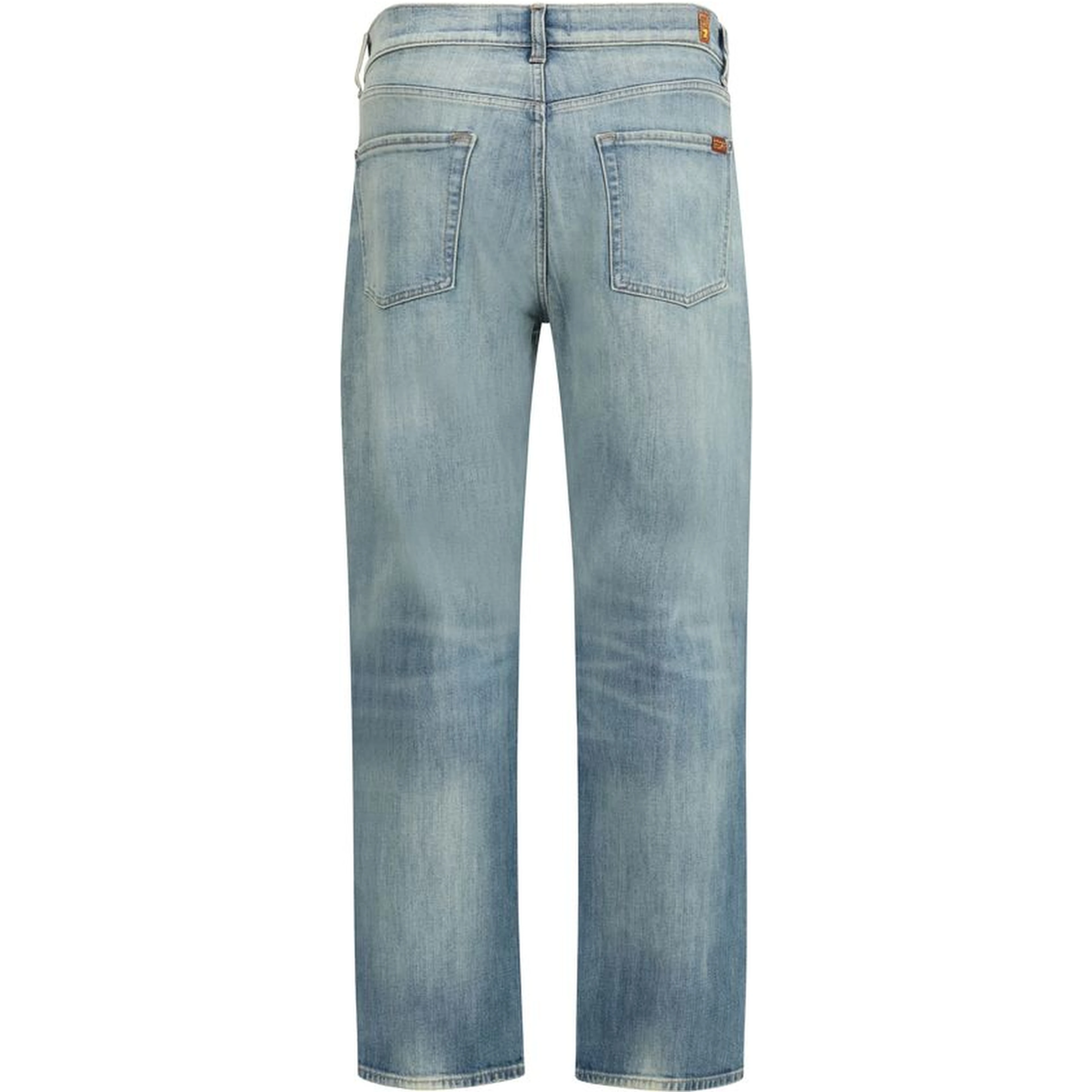 Blue Cotton Relaxed Fit Jeans