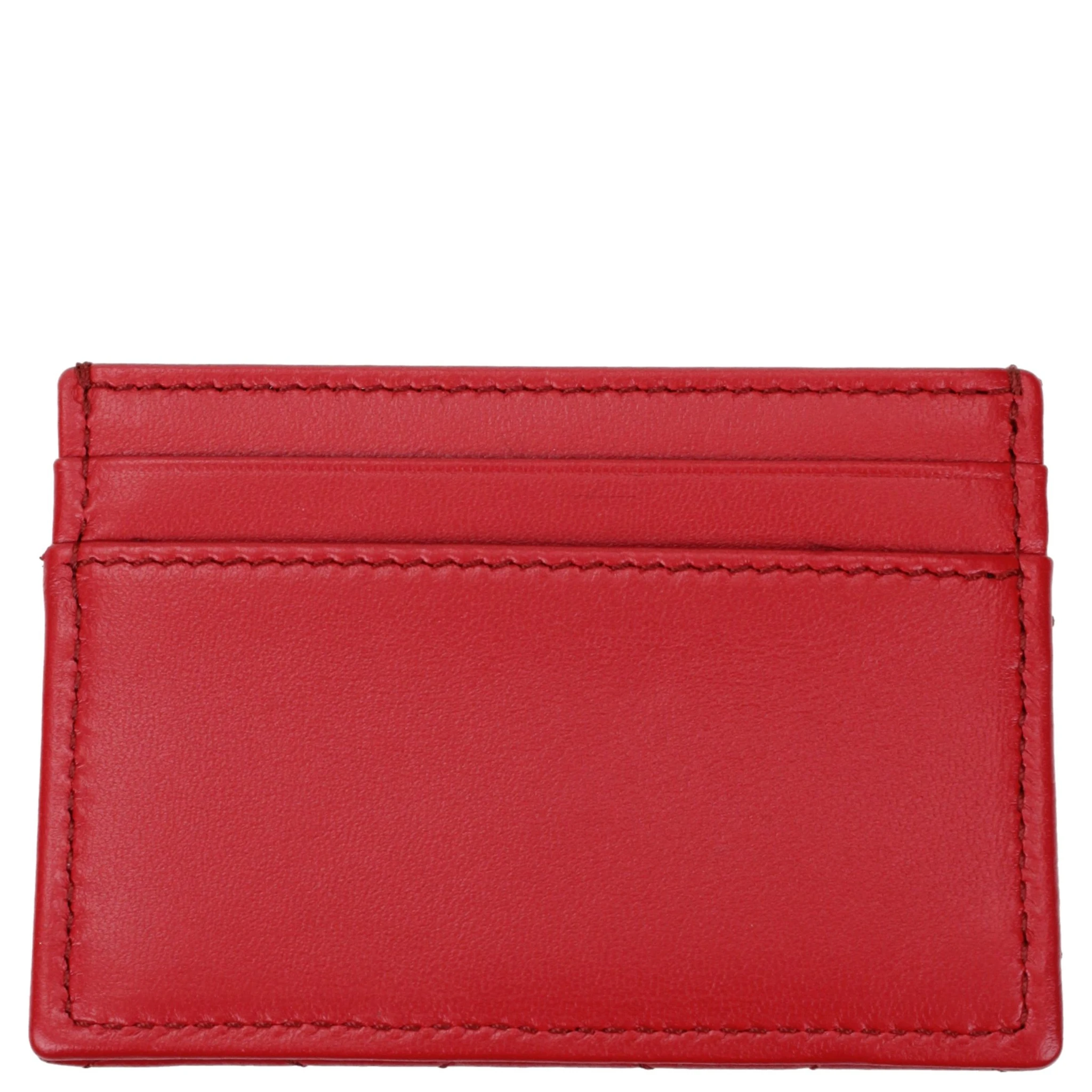 Red Leather Cardholder