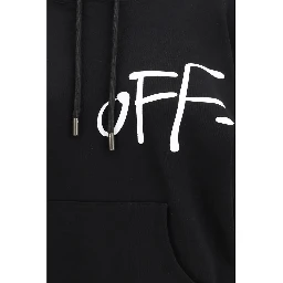 سويت شيرت قطني أسود