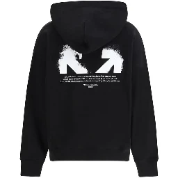 سويت شيرت قطني أسود