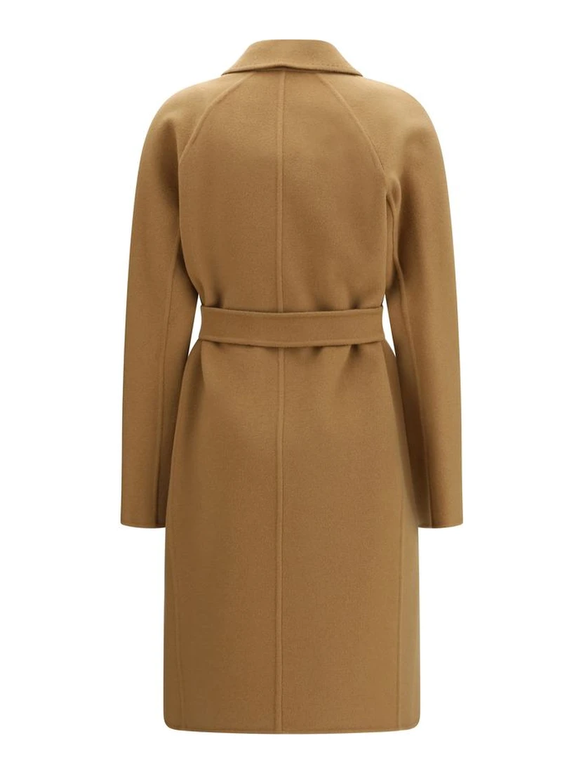 معطف كشمير بنفسجي