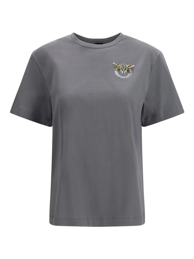 تيشيرت قطني رمادي