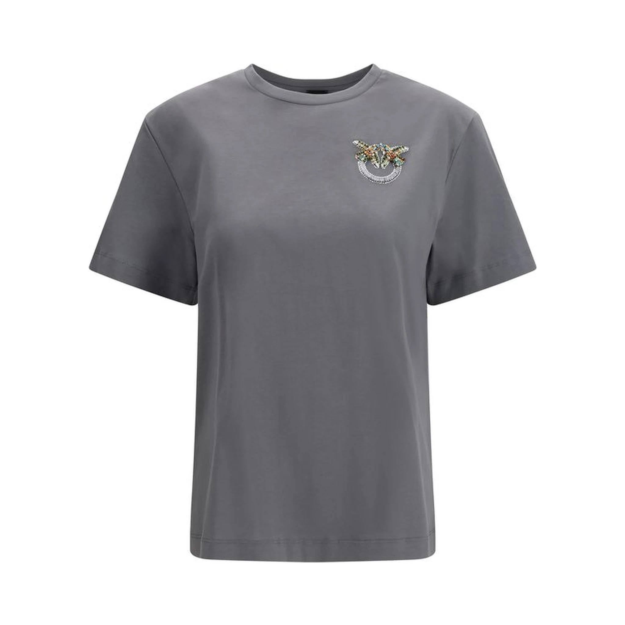 Gray Cotton T-Shirt