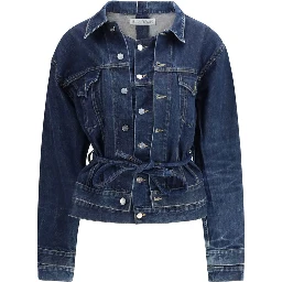 Blue Cotton Denim Jacket