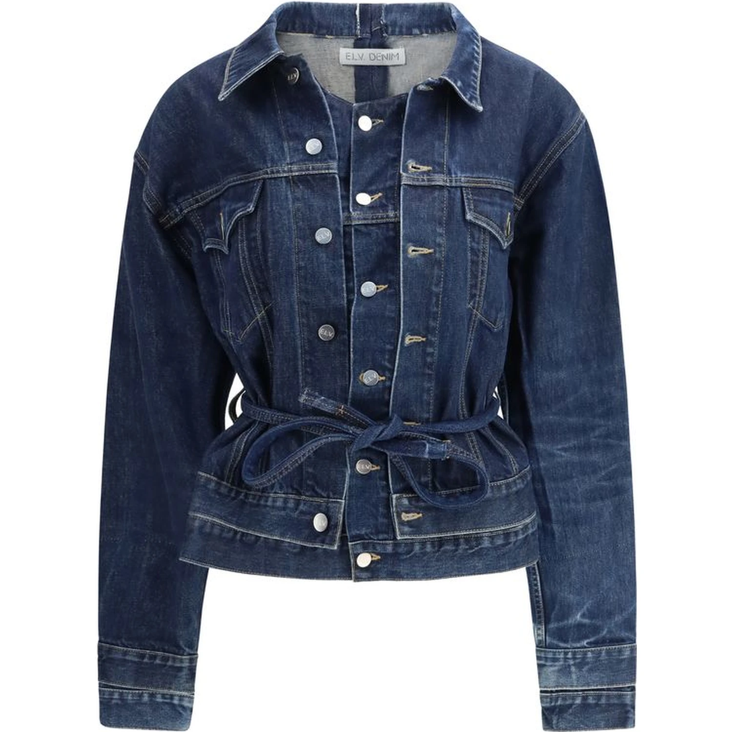 Blue Cotton Denim Jacket