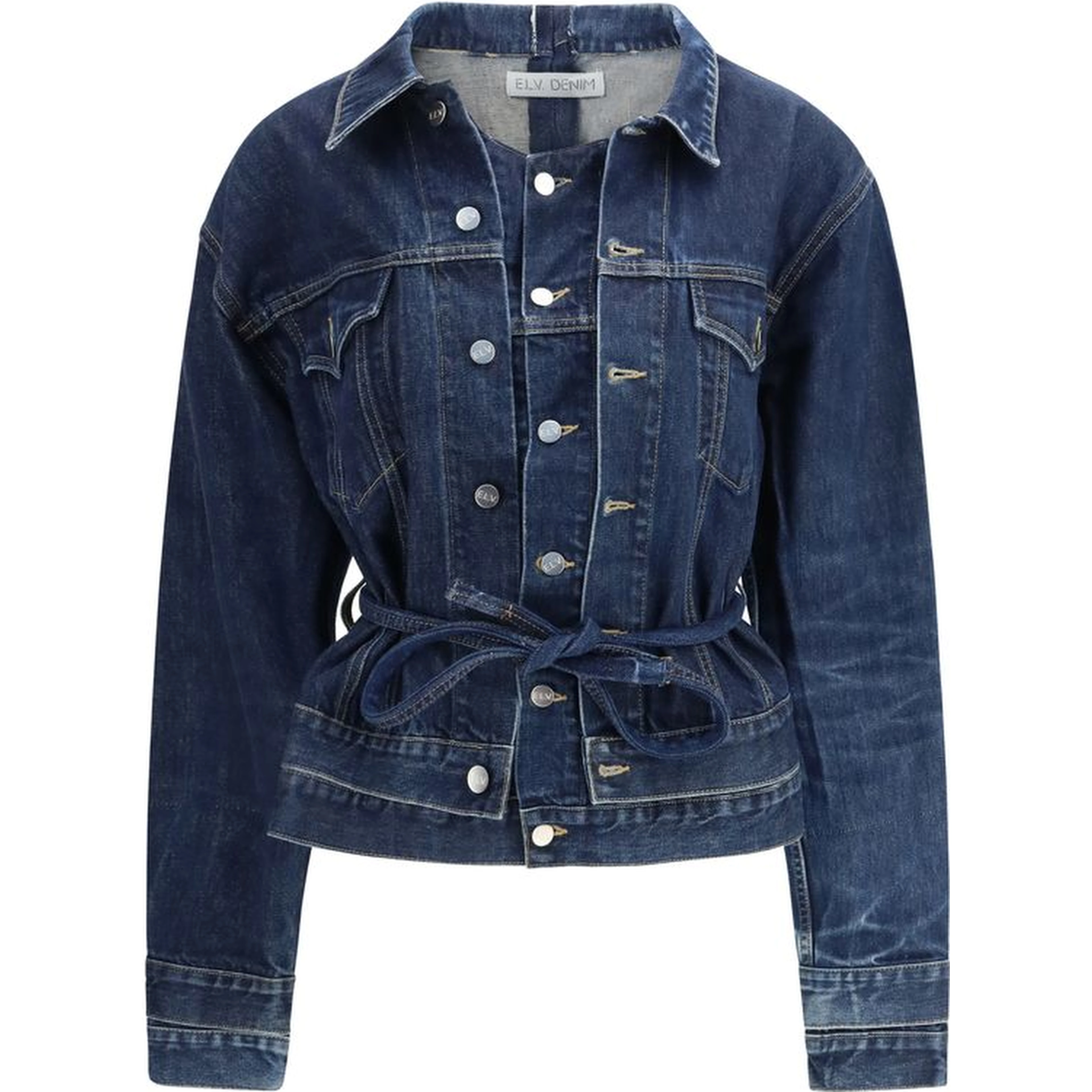 Blue Cotton Denim Jacket