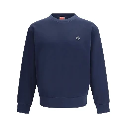 Blue Cotton Sweatshirt