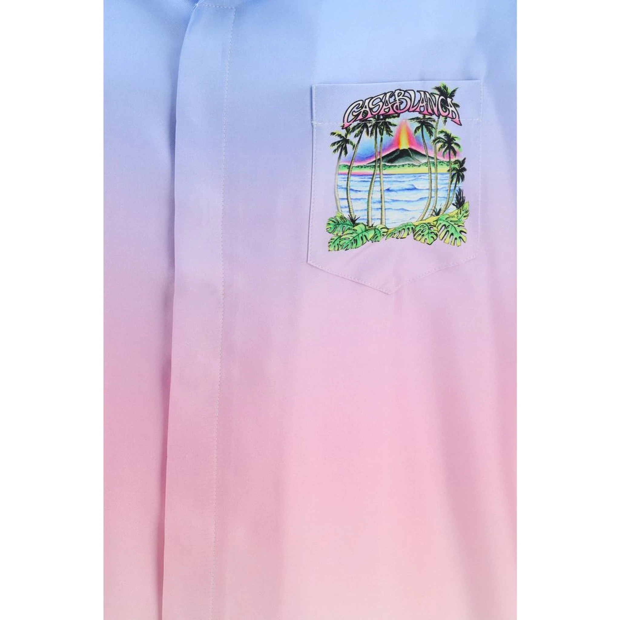 Multicolor Silk Pattern Shirt