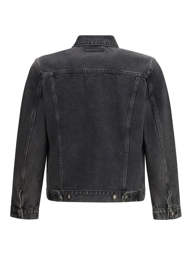 Gray Cotton Denim Jacket alternative