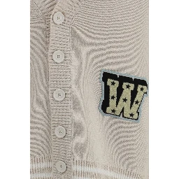 Beige Cotton Cardigan