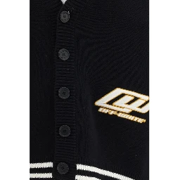 Black Cotton Cardigan