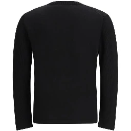 Black Fleece Wool Sweatshirt