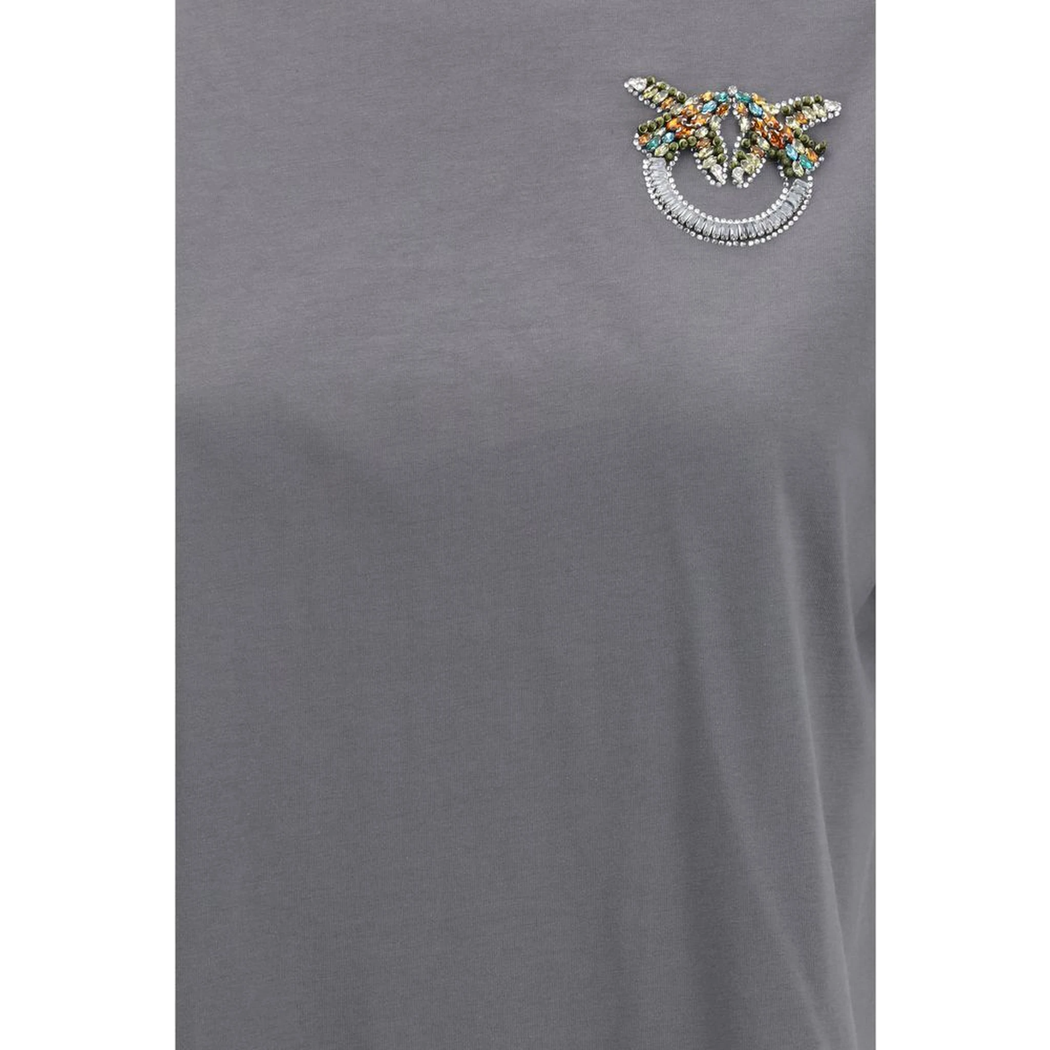 Gray Cotton T-Shirt