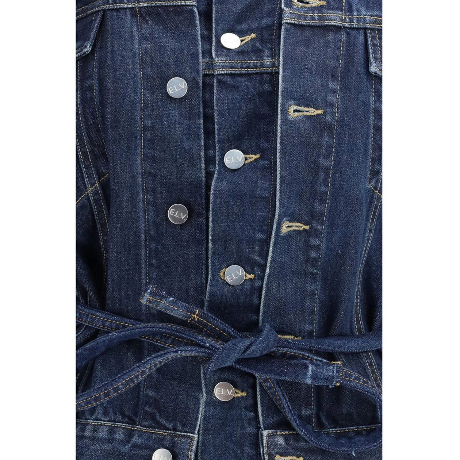 Blue Cotton Denim Jacket