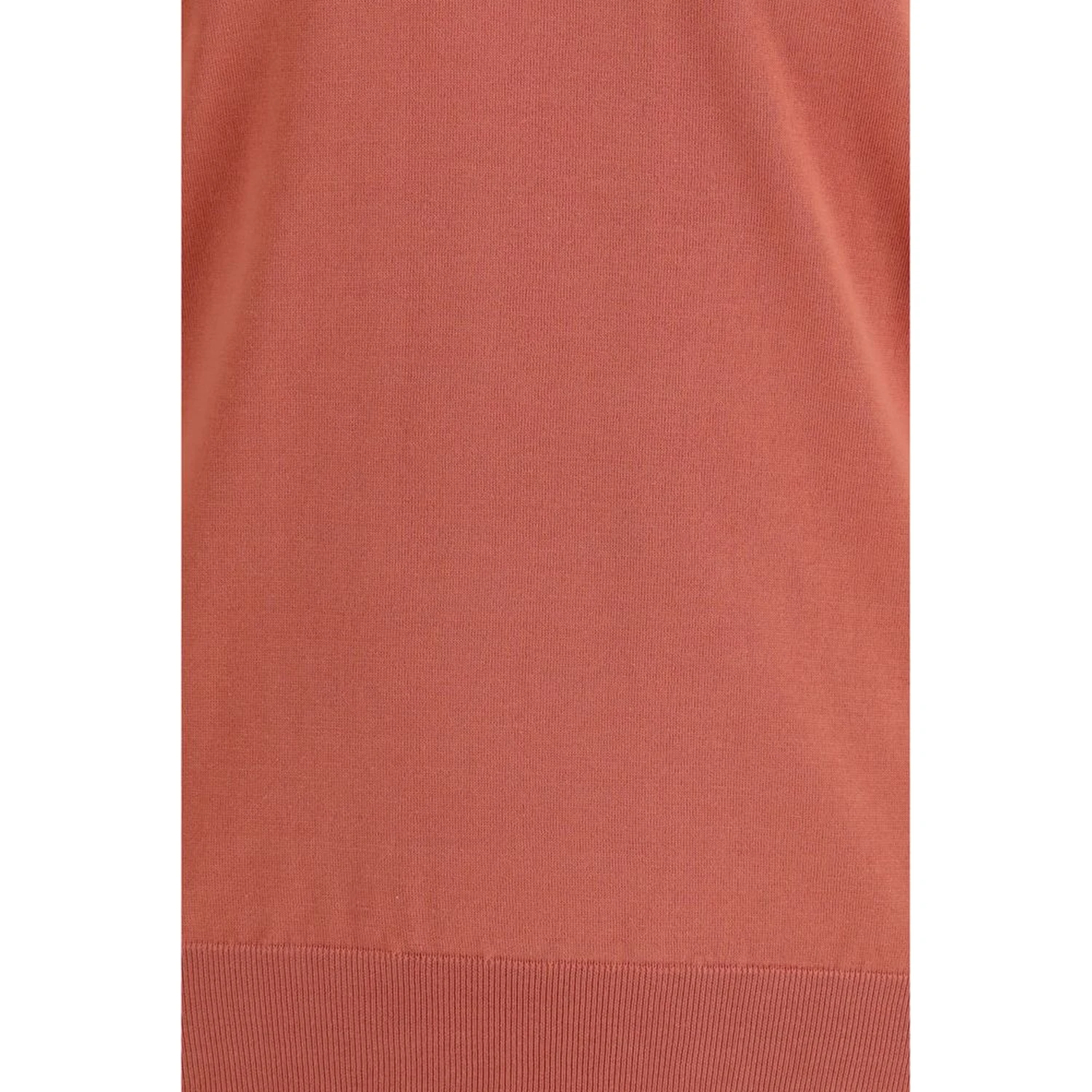 Orange Cotton Sweatshirt