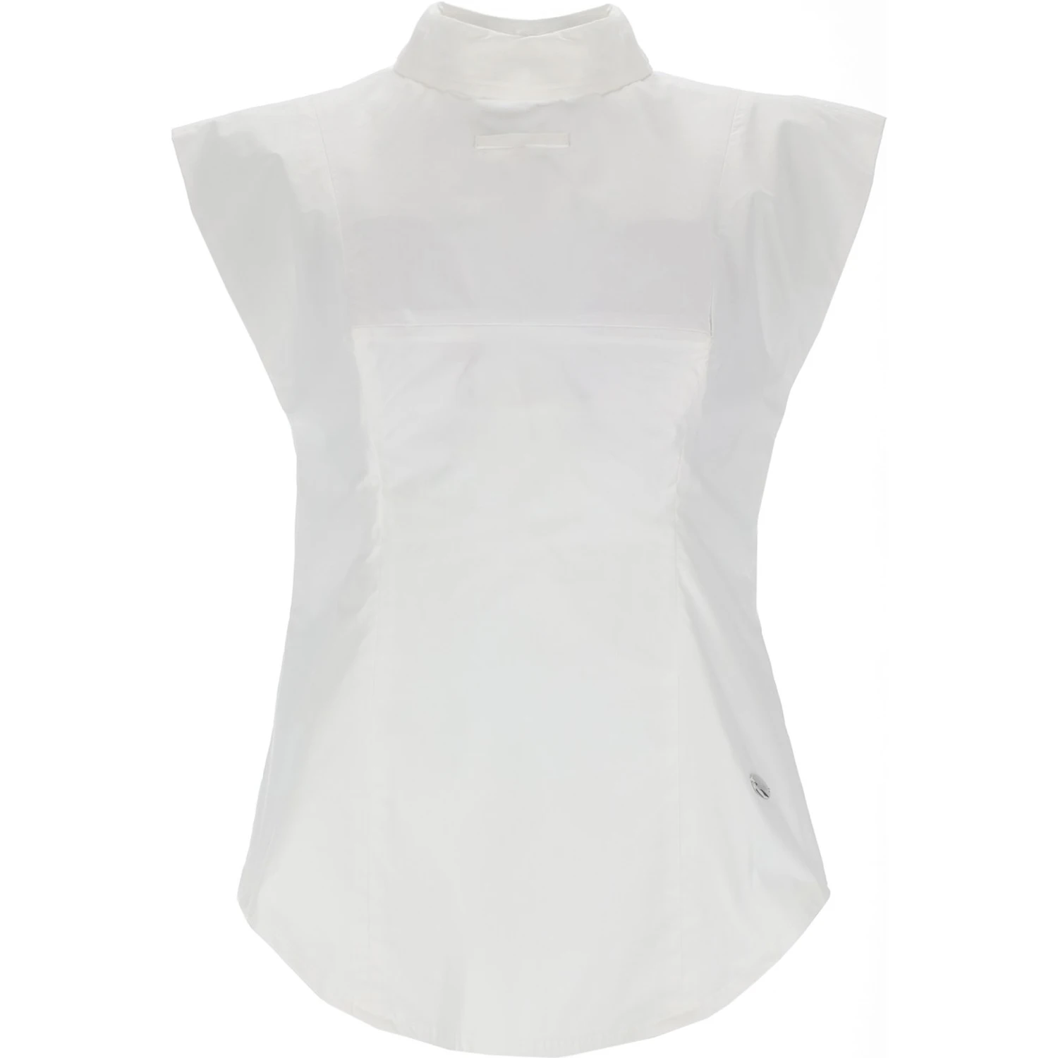 SLEEVELESS INVERTED SHIRT