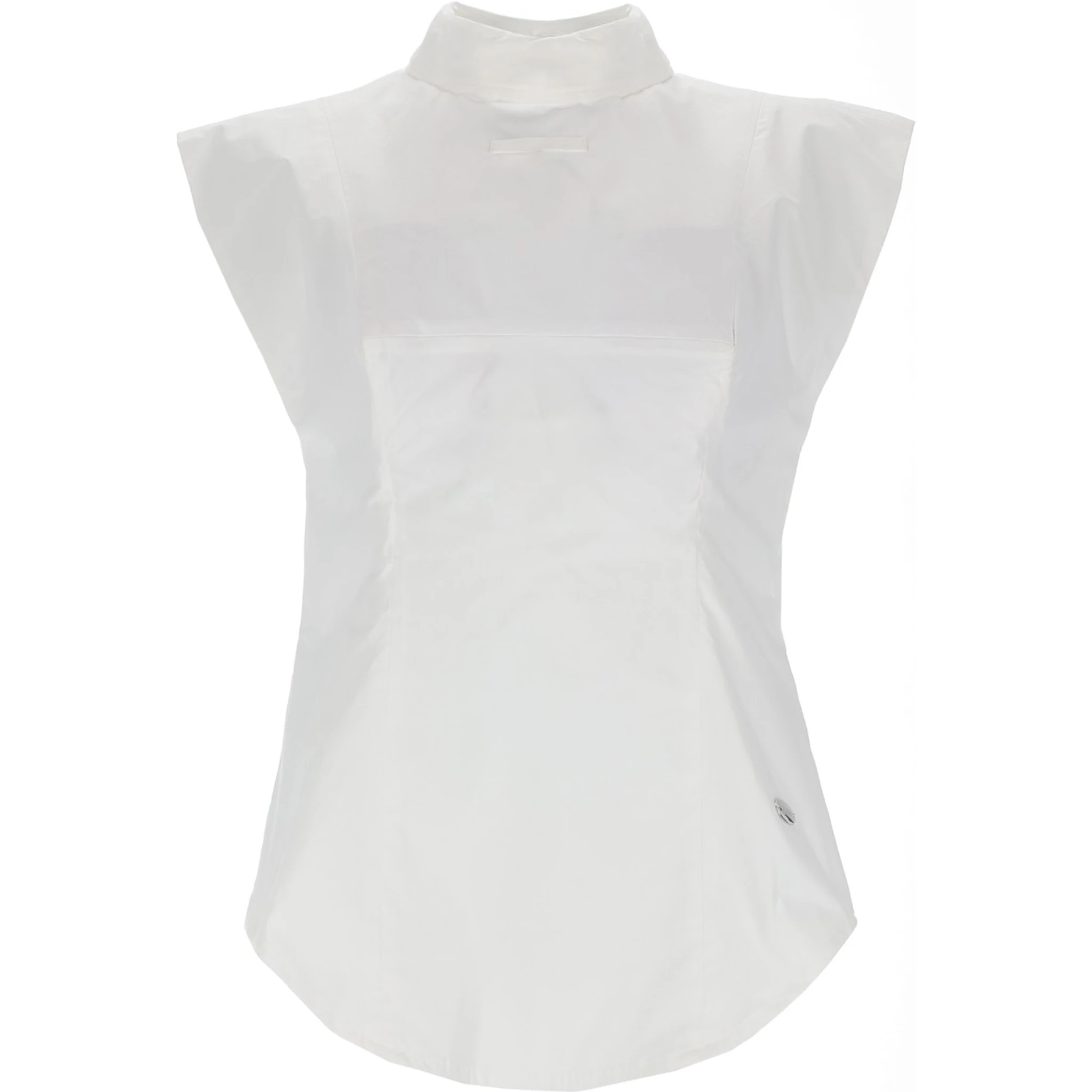 SLEEVELESS INVERTED SHIRT