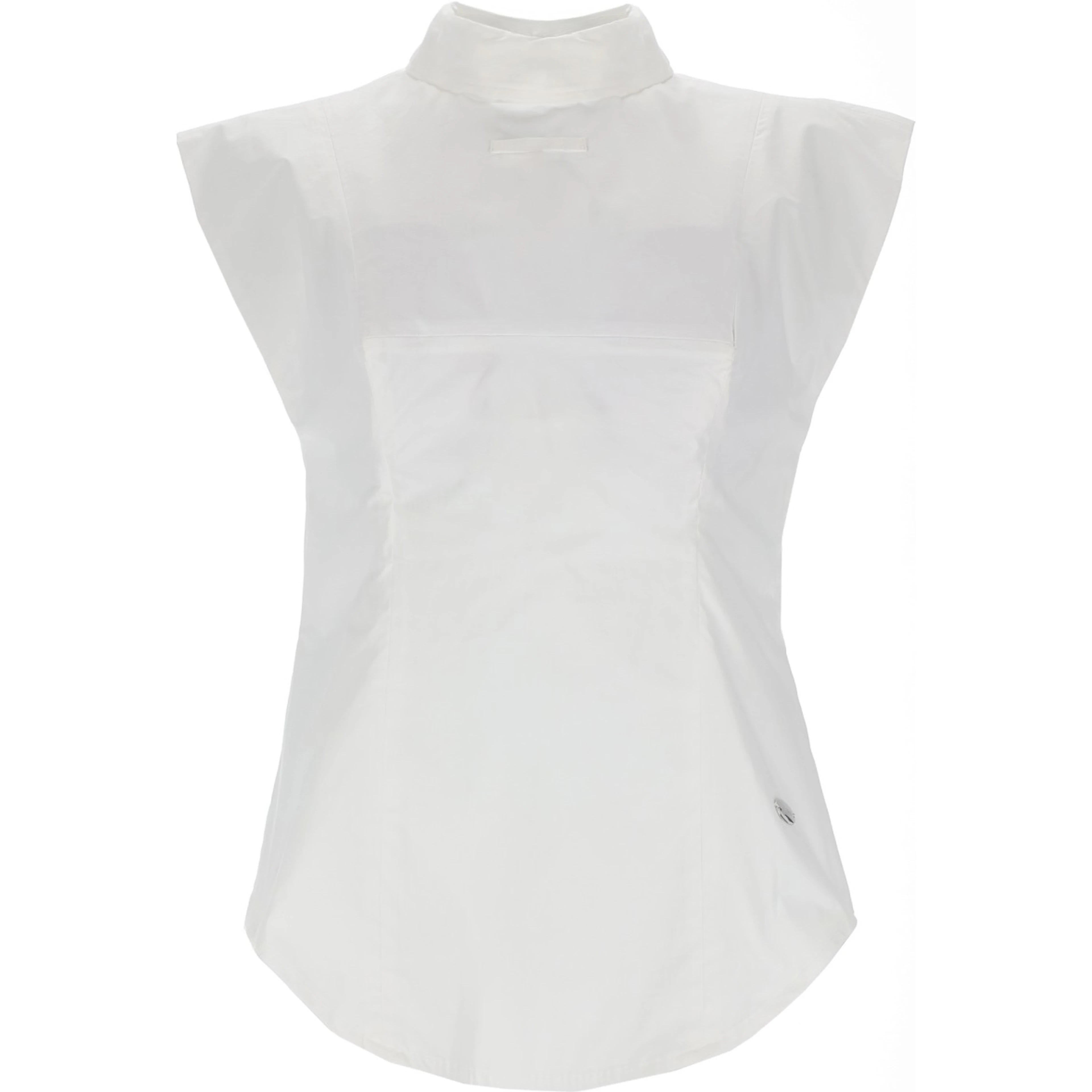 SLEEVELESS INVERTED SHIRT