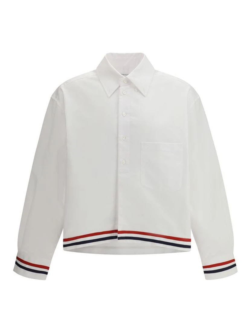 White Cotton Dress Shirt