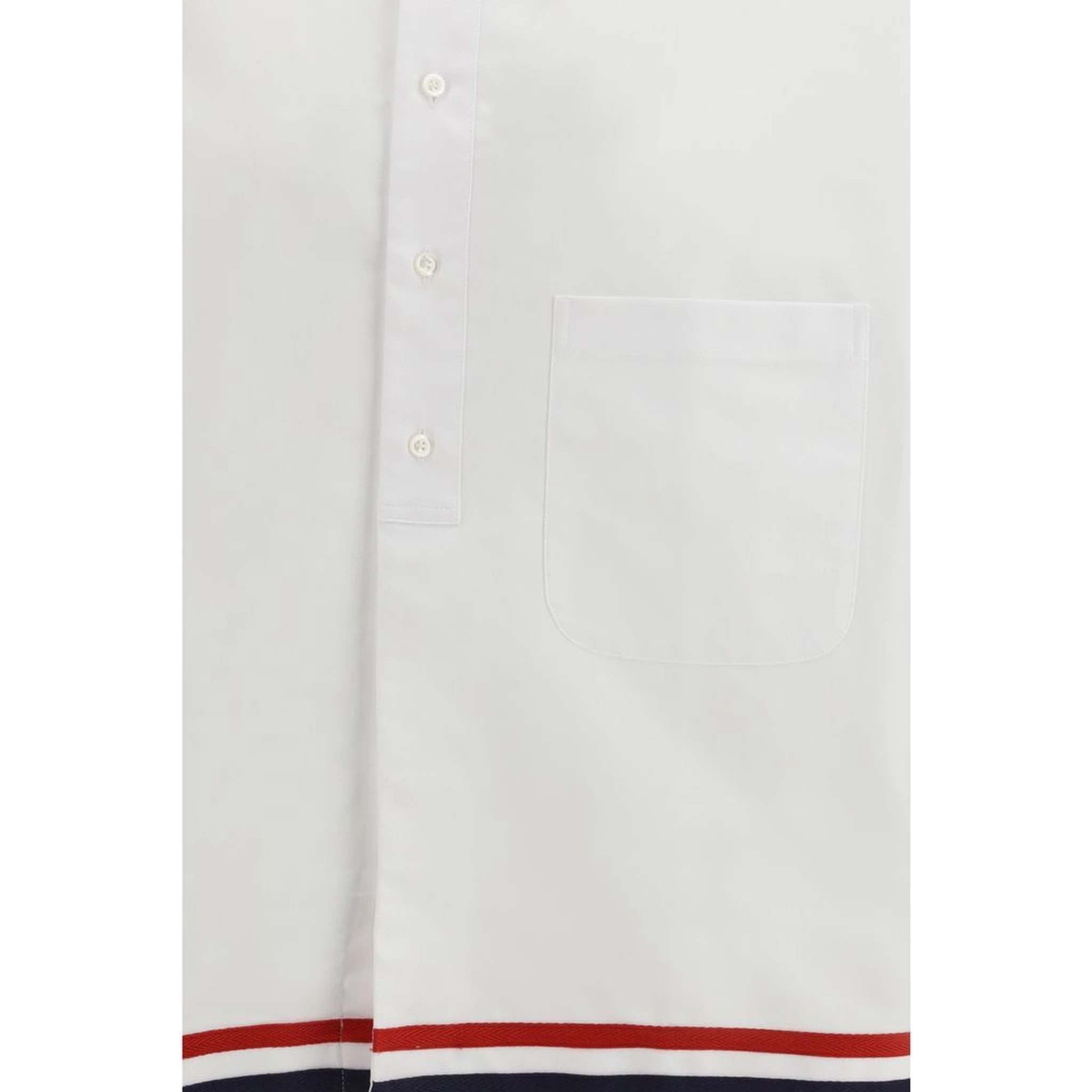 White Cotton Dress Shirt