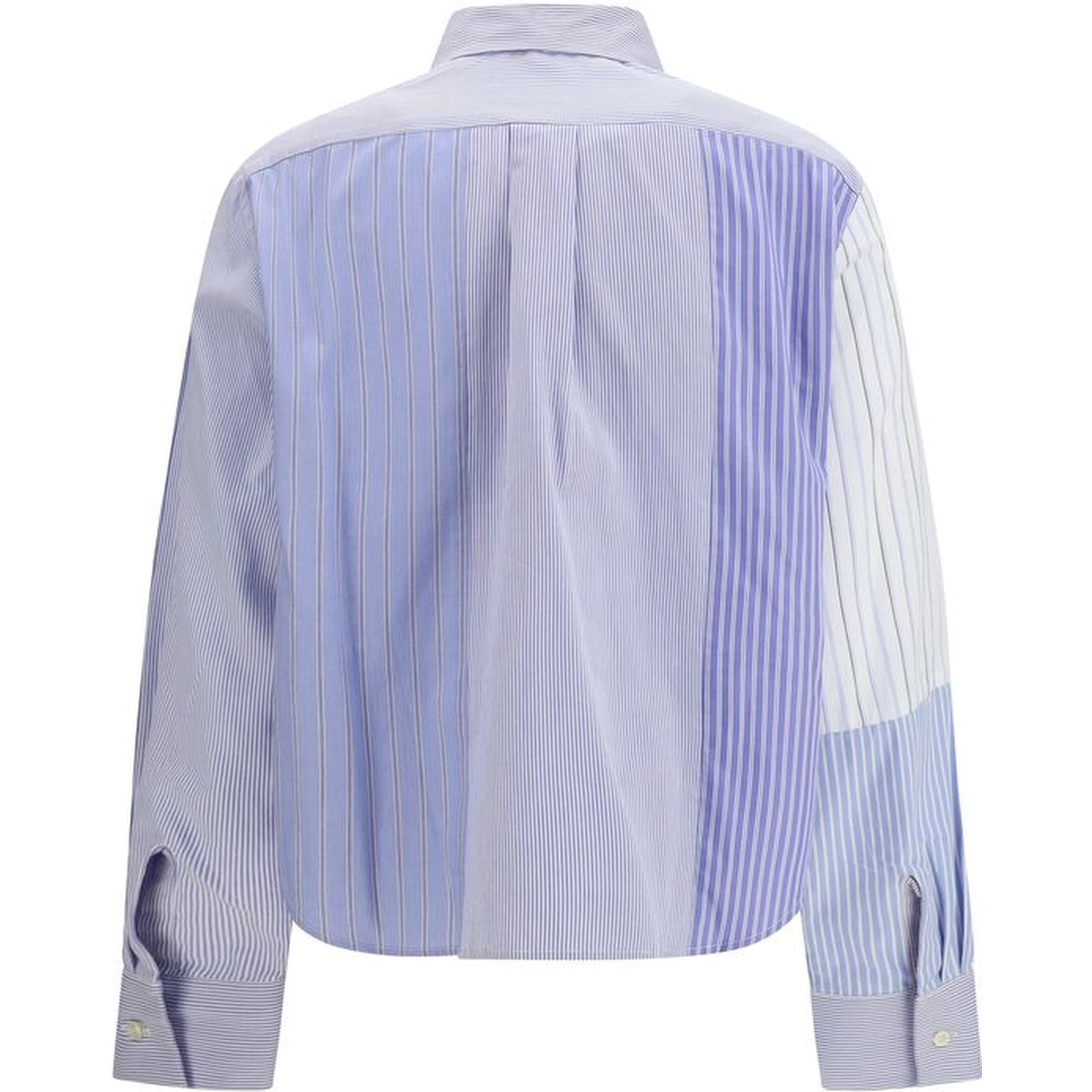 Blue Cotton Pattern Shirt