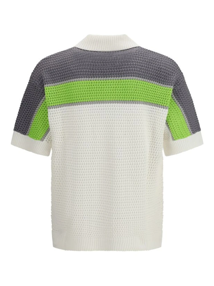 White Cotton Pattern Shirt alternative