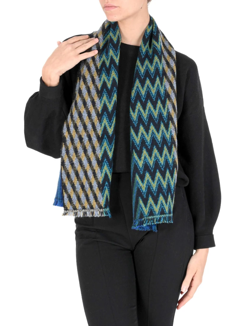 Multicolor Wool Scarf