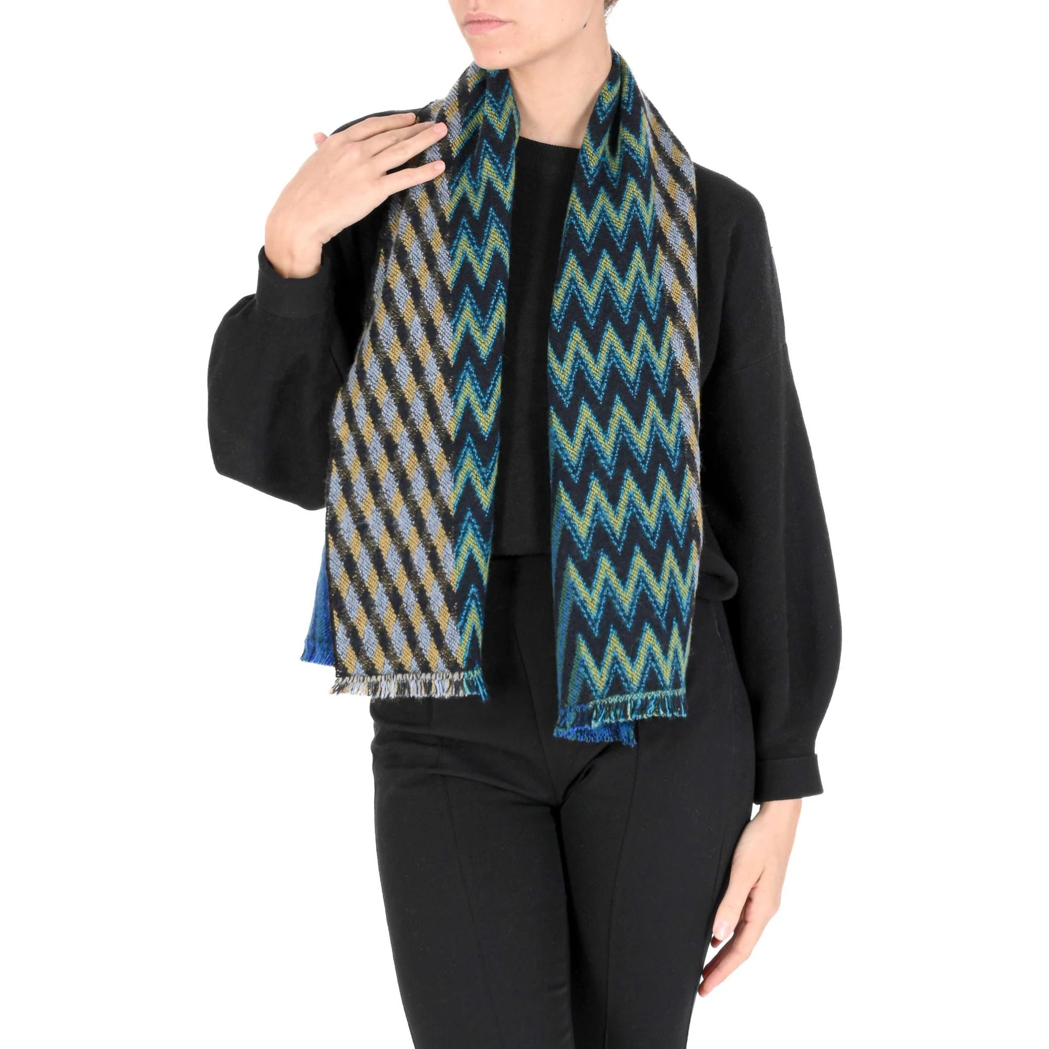 Multicolor Wool Scarf