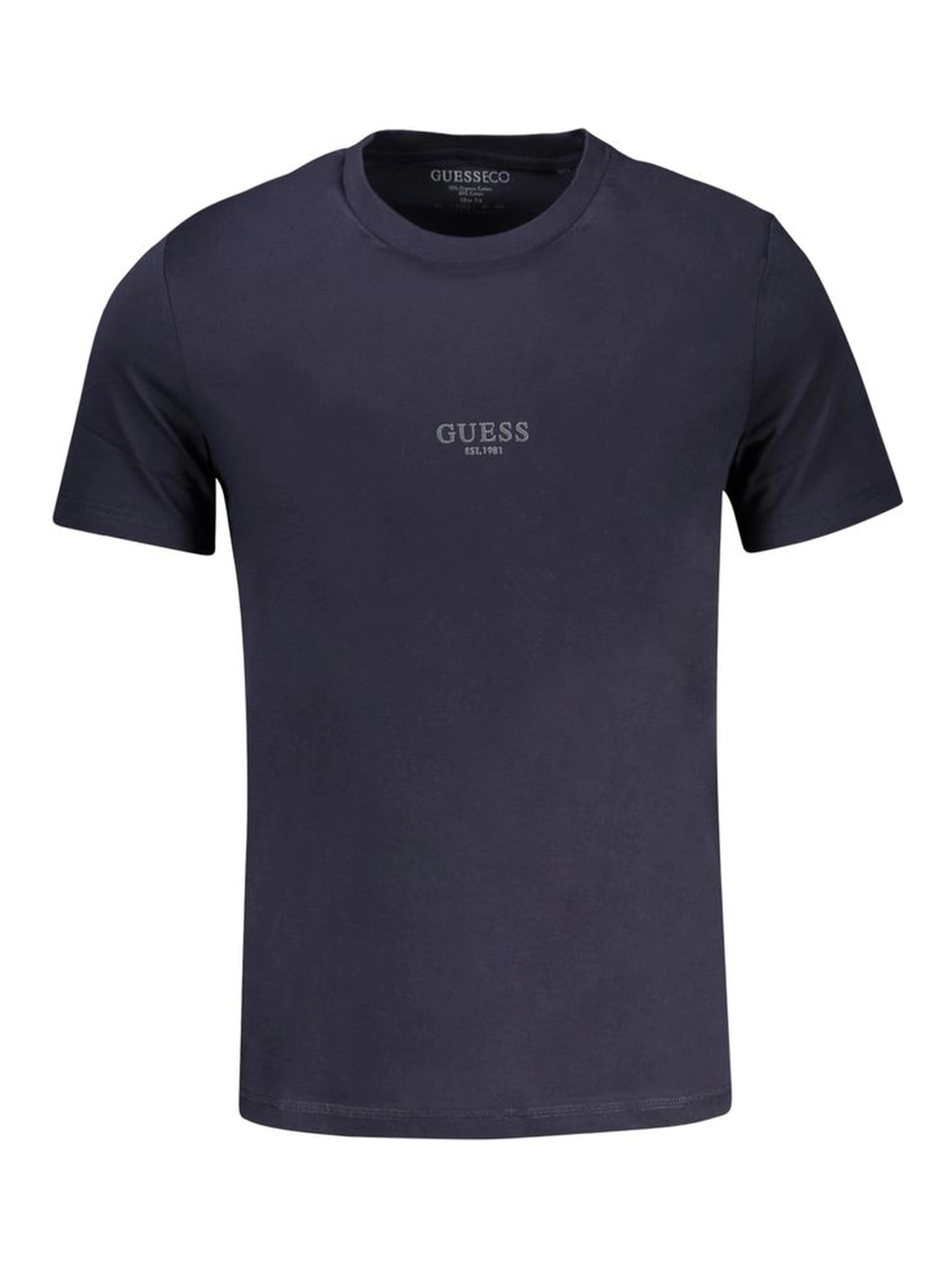 Blu Cotton Men T-Shirt