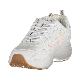 Bianco Poliestere Women Sneaker