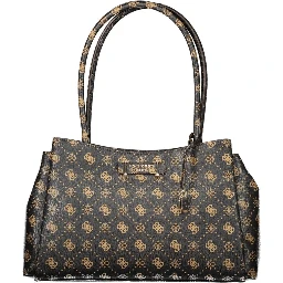 Marrone Poliuretano Women Handbag