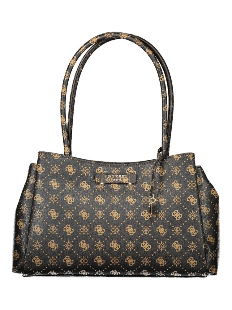 Marrone Poliuretano Women Handbag