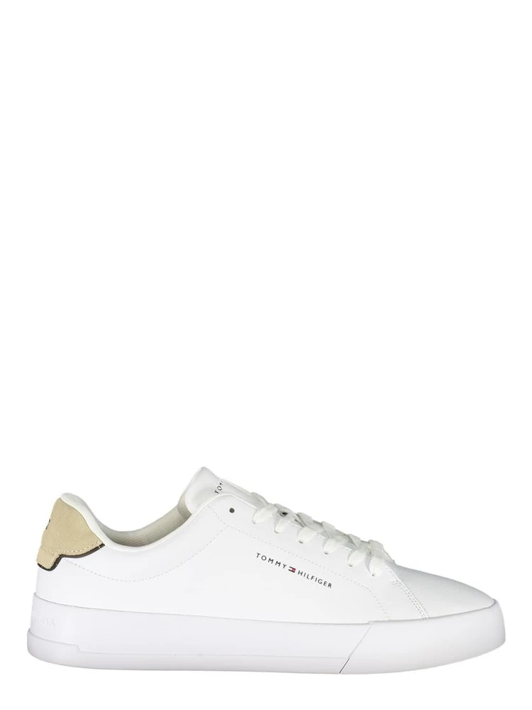 Bianco Polyurethane Men Sneaker