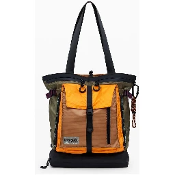 Green Polyester Women Backpack