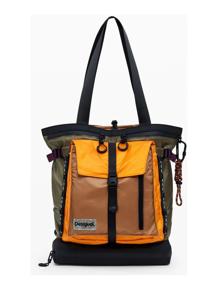 حقيبة ظهر نسائية من البوليستر الأخضر