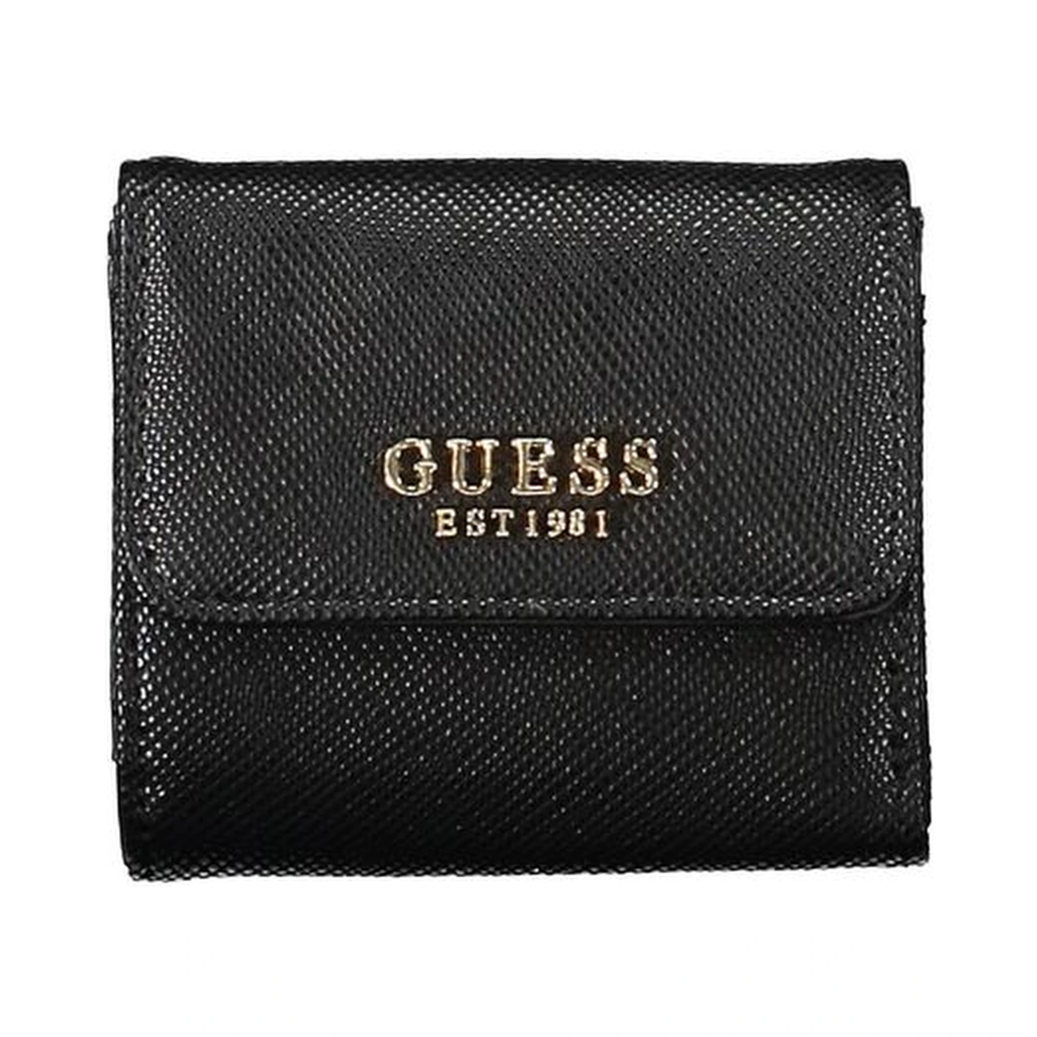 Black Polyurethane Women Wallet