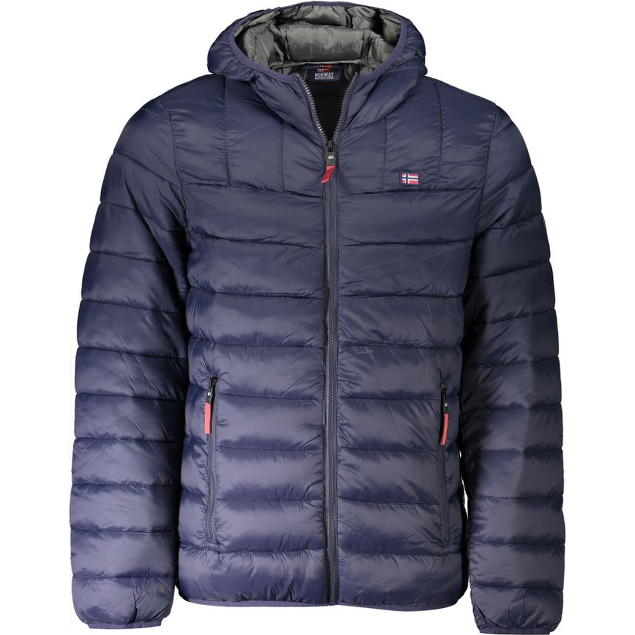 Blu Poliammide Men's Jacket