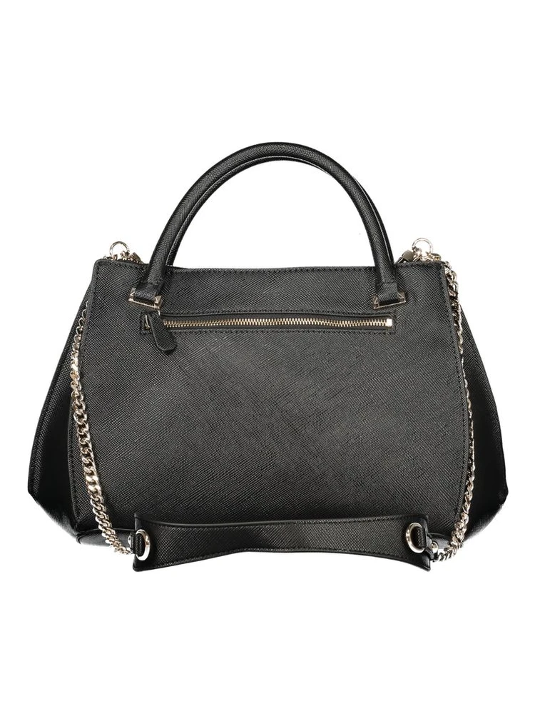 Black Polyurethane Women Handbag alternative