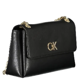 Nero Polyester Women Handbag
