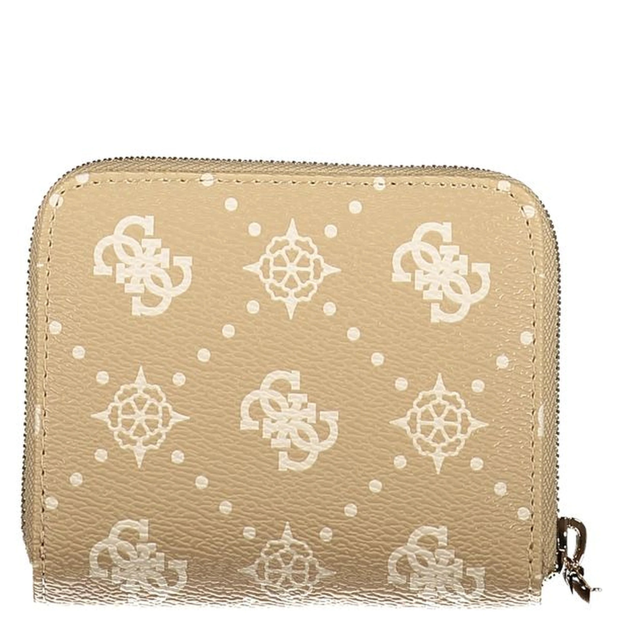 Beige Polyurethane Women Wallet